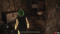You’ll find two chests beyond the second locked door, which contain… meager treasure.