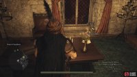 If you’re curious about what the letter says, pick it up off Sven’s desk when he runs off to see his mother. Then, check the quest log to read it.