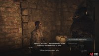 And then tell him about The Gracious Hand’s Vaults. This will make him follow you.