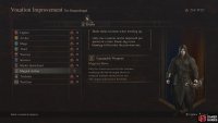 Finally, Vocational Improvement will increase your stats with that vocation on level up.