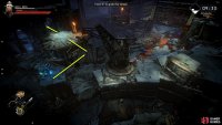 Finally, rotate the first crane again to the northwest, and then jump over the platforms from the second crane.