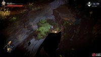 Open up the chest to your right inside the hollowed-out tree,
