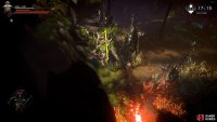 Head to the left side of the area, take out the Witch, and defeat the other enemies from here.