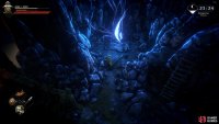 This Whisper is at the entrance to the Nameless Pass.