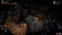 This key will open the cottage door to the east, which contains a chest.