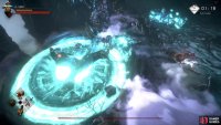 Explosion: When you deplete the bosses’ health, the boss will jump off the horse and perform a mini explosion.