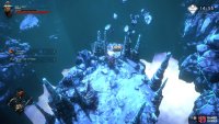 Go to where you defeated that enemy, destroy the stalagmites to the north, and open the chest.
