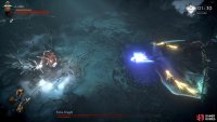 Orb Barrage: This is a three-hit attack. The first attack will involve the boss spinning around and unleashing an orb.