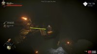 Roll onto the small platform right of it to loot the chest.