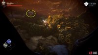 Head across the swampy water and take out the enemy on the other side.