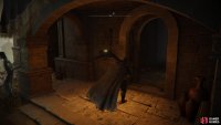follow the path to a room