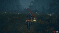 Head through the swamp until you reach the Rauh Base site of Grace.