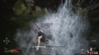 Water Crash will shoot out in a line in front of him.