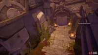 Once all enemies are defeated, the door to the inner part of the ruins will be undone.