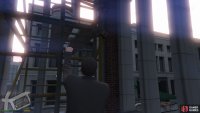 then climb up to the roof 