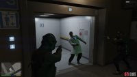 then take out the guards with the stun gun 