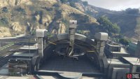 to find the signal jammer on top of the amphitheater.
