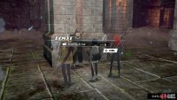 The last NPC you run into will give you some free items.