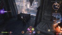 Enter the shop to find the chest on your right.