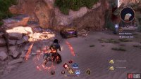 Head to the bottom of the ravine to find this chest out in the open.