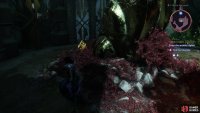 A second chest can be found behind this statue.