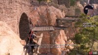 Then climb to the top of the cliff to find the entrance to Sharksmouth Mountain.