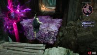 to draw objects from the fade into reality - usually platforms.