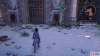only to find the gate blocked.