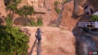 or you can just skip them and follow the river up some ledges, before crossing a tree to reach the Clifftops area.