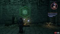 Find the first lever along the northern wall of the cellar,