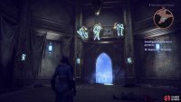 Once again you’ll find pairs of runes above the barrier you need to dispel,
