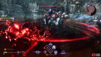 It can also chain its explosions with a linear ground pound attack.