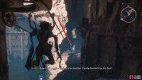 In the Catacombs, take the Zipline down.
