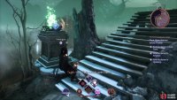 To find the brazier with the green flame that will summon the demon.