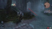 Here, you’ll find an illusory door.