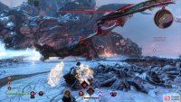 When you see the beam, run to it and get behind it for some free attacks.