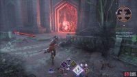After defeating the Graverobbers, head toward the red barrier in the north and go to the left of it.