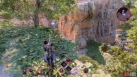 Make your way to the Clifftops area for the third and final treasure.