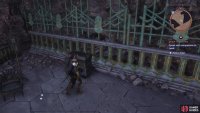 This will transport you to the platform above, where the chest will be on your right.
