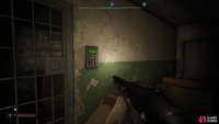 There, you’ll find the stash. Enter the code, loot the stash for the note, and exit.