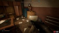 The armor will be on top of the file cabinet, next to the stash.
