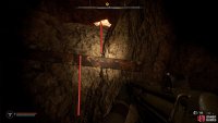 Now, stand up, jump onto the metal platform, and up to the higher platform.