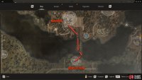 Quiet’s Camp can be found south of Noontide.