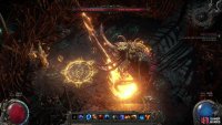 While Ekbab tries to stomp you into paste, Iktab will pelt the arena with spells, including a trio of meteors that land in a triangle formation,