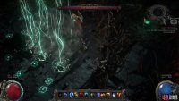 a “Lightning Storm” spell that replaces “Lighting Strikes”, which spawn in a cone formation,