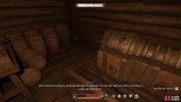 Go inside and examine the cannon.