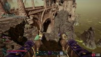 Hop down these ledges to reach the first fragment.