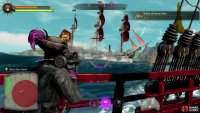Get into naval battles and leave one ship alive, then go onto the deck.