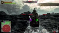 The machine guns will only fire in front of you, so they can be hard to line up.