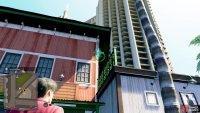 You’ll need the Chain Hook to get onto the roof of the building.